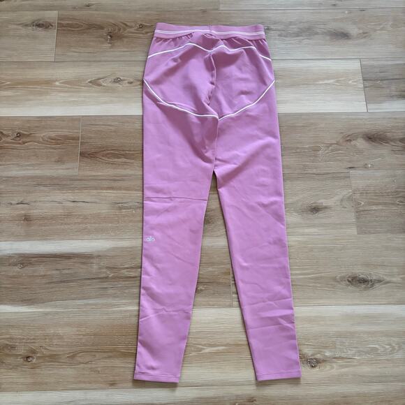 Alo Airbrush High-Waist Heart Throb Legging L - Picture 6 of 10